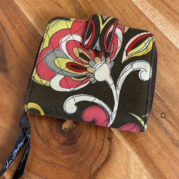 🔶Vera Bradley Retired Puccine Zip Top Satchel Purse Handbag - Picture 3 of 4